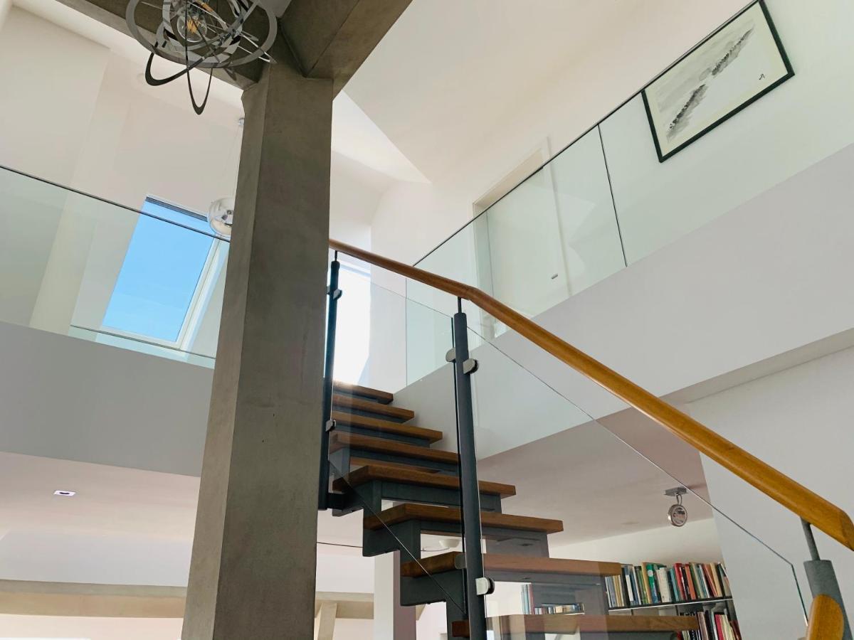 Exklusives Penthouse Im Ehemaligen Bunker Apartment ฮันโนเวอร์ ภายนอก รูปภาพ