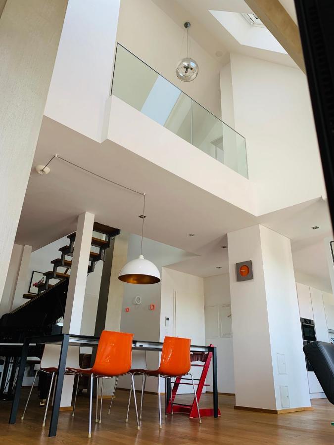 Exklusives Penthouse Im Ehemaligen Bunker Apartment ฮันโนเวอร์ ภายนอก รูปภาพ